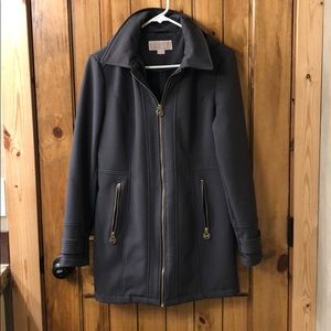 Michael Kors Hooded Mid-weight Jacket